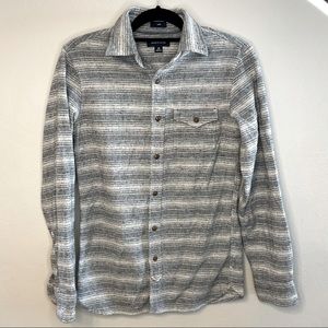 J.CREW JEANS Men Slim Wool-Blend Button-Down Shirt size XS